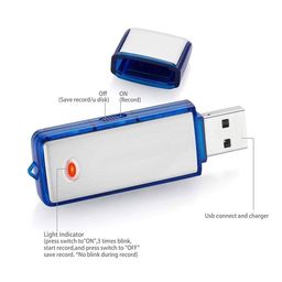 TIWCEM Portable Voice Recorder with Built-in Microphone & 8GB Storage | High Definition Audio Recording Device (Silver) [Updated Model 2022] image 4