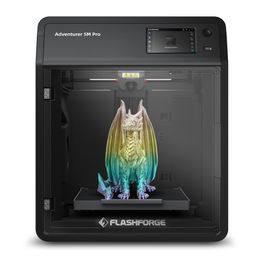 FLASHFORGE Adventurer 5M Pro 3D Printer 600mm/s High-Speed, 1 Click Fully Auto Leveling with 0.4&0.6mm Quick Detachable Nozzle Bundle, Auxiliary Chamber Cooling, Silent Printing and Remote Control image 1