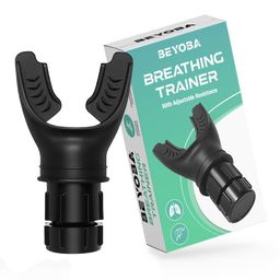 BEYOBA Lung Breathing Trainer Lung Capacity Exercise Device and Lung Exerciser for Respiratory Muscle Exercise image 1