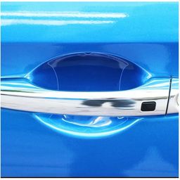 gear guard - give life to your device Hydrophobic Infotainment System Screen Guard Compatible For Maruti Suzuki New Xl6 2022 Accessories Zeta, Alpha Plus With Door Handle Guard - Clear image 5
