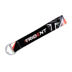 fastbend Trident Cloth Keychain image 1