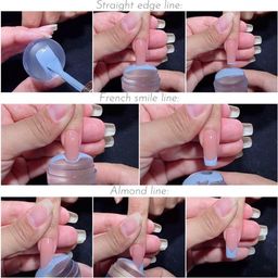 Bluezoo Transparent Nail Art Stamping Stamper Scraper Image Plate Manicure Print Tool DIY image 2
