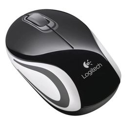 Logitech M187 Ultra Portable Wireless Mouse, 2.4 GHz with USB Receiver, 1000 DPI Optical Tracking, 3-Buttons, PC/Mac/Laptop - Black image 2