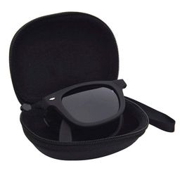 usjones Unisex square UV400 protection folding Black Non-Polarized Sunglasses - Pack of 1 (Medium) image 1