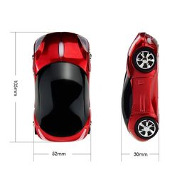 Microware Car Shape Wireless Mice Optical Mouse w/ USB Dongle Receiver for Laptop Computer image 3