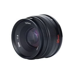 7artisans 35mm F1.4 Mark II APS-C Manual Focus Fixed Lens Large Aperture Compatible with Olympus and Panasonic MFT M4/3 Mount Cameras (Black) image 4
