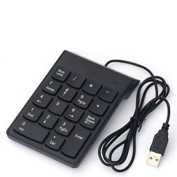 ruhza USB 2.0 Wired Numeric Keypad Slim Mini Number Pad Digital Keyboard 18 Keys Numpad for iMack/Mack Pro/MackBook/MacBook Air/Pro Laptop PC Notebook Desktop. image 1
