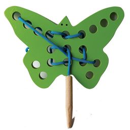 KIDS LOGIC Sewing & Lacing Toy Butterfly - Multicolor-26