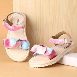Babyoye Velcro Closure Sandals - Pink-image-44