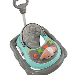 JoyRide Kidzoo BabyGo Musical Puppy Walker Compact Foldable Activity Walker with Adjustable Height & Parental Handle for Boys|Girls  - Green image 5