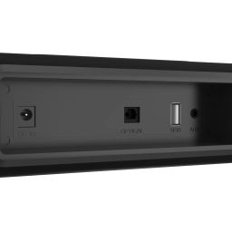 Portronics Sound Slick V Bluetooth/Wireless Soundbar Speaker with remote control. Black image 4