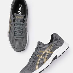 ASICS Men Woven Design Round-Toe GEL-CONTEND 4B+ Running Shoes with Brand Logo Detail-picture-41