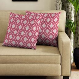 NEUDIS Red 16" x 16" Cushion Covers - Set of 2-16