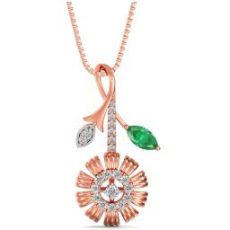 Joyalukkas 18k Gold Timeless Diamond Pendant-image-4