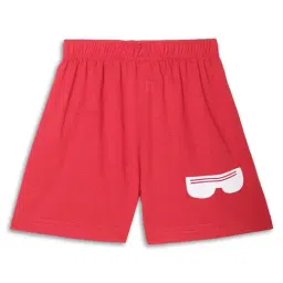 Vimal Jonney Kids Red Printed Shorts-image-59