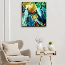 999store Green & Blue Abstract Wall Painting-picture-38