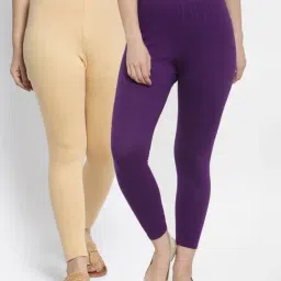 Gracit Multicolor Regular Fit Leggings-picture-44