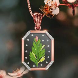Joyalukkas 18k Gold Coruscate Diamond Pendant-image-57