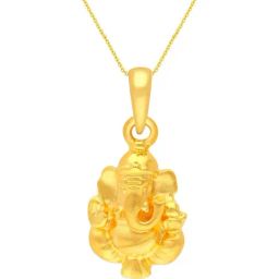 Malabar Gold and Diamonds 22k Gold Pendant without Chain for Women-picture-4