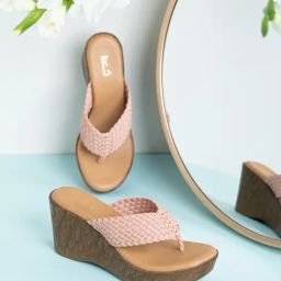 Inc.5 Women's Peach Thong Wedges-image-38