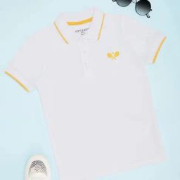 Pantaloons Junior Boys Bright White Polo T-Shirt-image-89