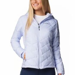 Columbia Purple Quilted Puffer Jacket-image-5