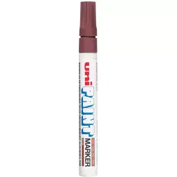 Uni PX-20L Medium Tip Brown Ink Permanent Paint Marker (Pack of 12 Pcs)-11