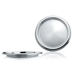 FnS Silver Stainless Steel Platter-20