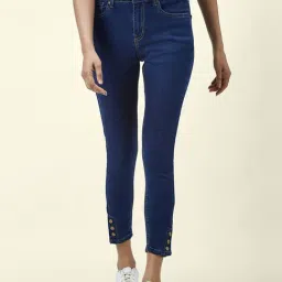 People by Pantaloons Blue Mid Rise Jeans-image-94