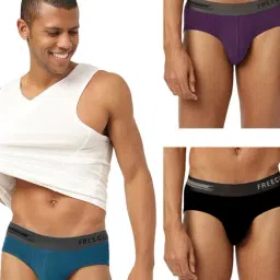 Freecultr Multi Comfort Fit Briefs - Pack of 3-picture-46