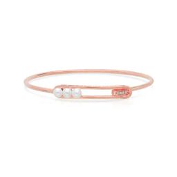Malabar Gold and Diamonds  18k Rose Gold Oval Bangle for Women-image-31