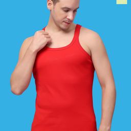 Friskers Pack Of 2 Pure Cotton Gym Vests 270525CA-03-33-image-80