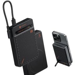 Portronics Chyro 10000Mah Magnetic Wireless Fast Charging Powerbank With Magsafe Mobile Stand-picture-19