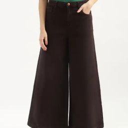 United Colors of Benetton Brown Regular Fit High Rise Trousers-picture-13