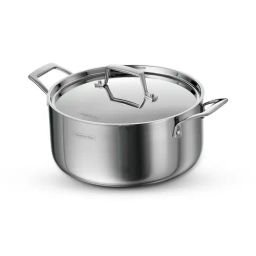 Tramontina Steel Stainless Steel Triply Casserole-picture-16