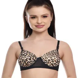 FIMS Black Printed Bra-image-62