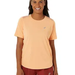 Asics Orange Plain Sports T-Shirt-picture-10