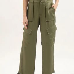 United Colors of Benetton Olive Regular Fit Mid Rise Trousers-picture-33