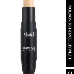 Glam21 Ultimate Cover Foundation 01 Vanilla Twist - 8 gm-48