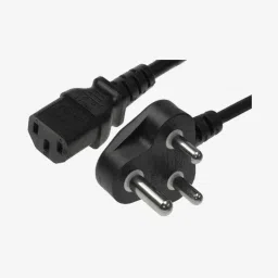 EBSB Computer Power Cable Cord for Desktops PC and Printers (Black) image 2