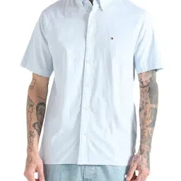 Tommy Hilfiger Calm Blue Regular Fit Shirt-picture-25
