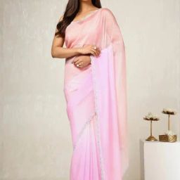 Soch Peach Ombre Saree-picture-17