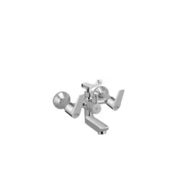 CASLLA Wall Mixer with Provision for Telephonic Shower Croma Series Brass Chrome Finish Silver, COA-CHR-872313-picture-29