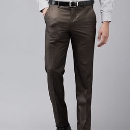 Van Heusen Men Slim Fit Formal Trousers-image-74