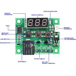 W1209 Digital Temperature Controller Thermostat Module image 4