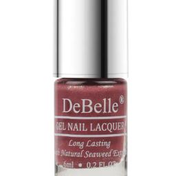 DeBelle Gel Nail Lacquer Classy Chloe (Dark Mauve with Micro Shimmer) - 6 ml-16