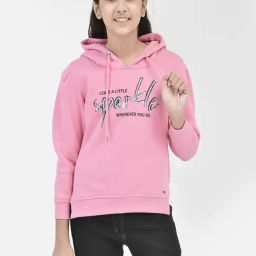 Crimsoune Club Kids Pink Embellished Full Sleeves Sweatshirt-image-43