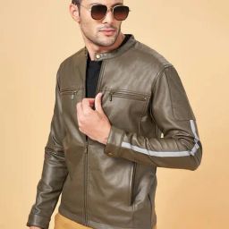 Urban Ranger by Pantaloons Dark Olive Regular Fit Jacket-picture-32