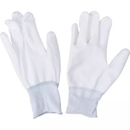 AS ONE ASPURE Gloves PU Palm Coat L Size 100% Polyester & PU (Polyurethane) (Pack of 10 Pair)-image-97