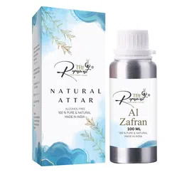 THE RUPAWAT Perfumery House Al Zafran Alcohol-Free Attar - 100 ml-image-41